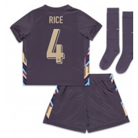 England Declan Rice #4 Replica Away Minikit Euro 2024 Short Sleeve (+ pants)